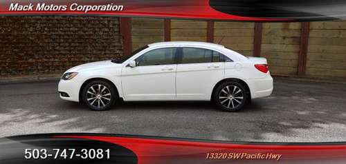 2012 Chrysler 200 S 1-Owner Heated Leather Seats Remote Start 29MPG for sale in Tigard, OR