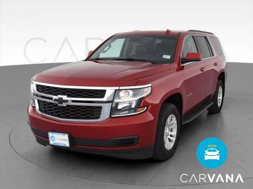 2015 Chevy Chevrolet Tahoe LT Sport Utility 4D suv Red - FINANCE -... for sale in Appleton, WI