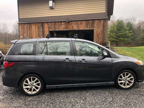 Mazda 5 Touring, 2013, gray - cars & trucks - by owner - vehicle... for sale in Ithaca, NY
