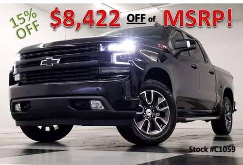 17% OFF MSRP!!! BRAND NEW Black 2021 Chevy Silverado 1500 RST Crew... for sale in Clinton, IN