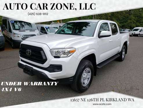 2020 Toyota Tacoma V6 4X4 Double Cab Pickup Truck Under Warranty! -... for sale in Kirkland, WA