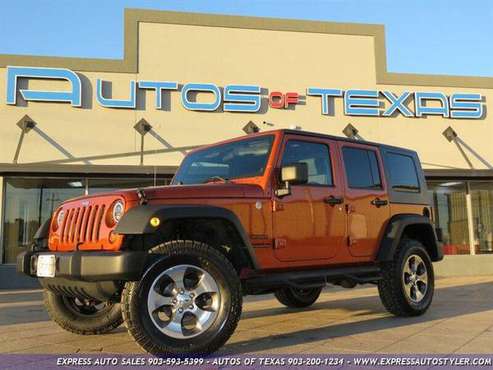 2010 Jeep Wrangler Unlimited Sport 4x4 Sport 4dr SUV - cars & trucks... for sale in Tyler, TX