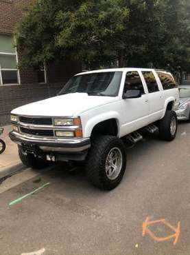 1995 CHEVY SUBURBAN LIFTED - cars & trucks - by owner - vehicle... for sale in Denver , CO