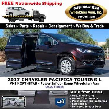 2017 Chrysler Pacifica Touring Plus Wheelchair Van VMI Northstar - -... for sale in LAGUNA HILLS, NV