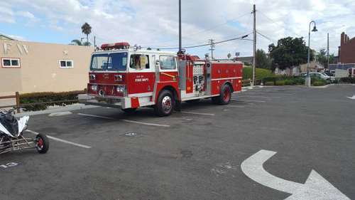 Fire Truck for sale - cars & trucks - by owner - vehicle automotive... for sale in Descanso, CA