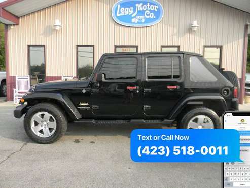 2008 JEEP WRANGLER UNLIMI SAHARA - EZ FINANCING AVAILABLE! - cars &... for sale in Piney Flats, TN