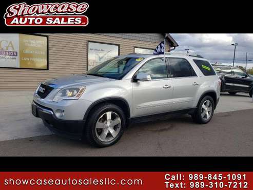 ALL WHEEL DRIVE! 2010 GMC Acadia AWD 4dr SLT1 for sale in Chesaning, MI