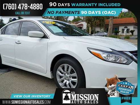 2017 Nissan Altima 2.5 S FOR ONLY $249/mo! - cars & trucks - by... for sale in Vista, CA