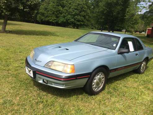 1987 tbird turbo coupe 1 owner for sale in DANIELSVILLE ga, GA