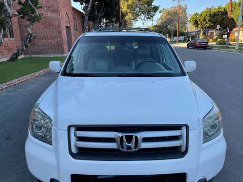 2007 Honda Pilot EX-L White SUV for sale in North Hollywood, CA