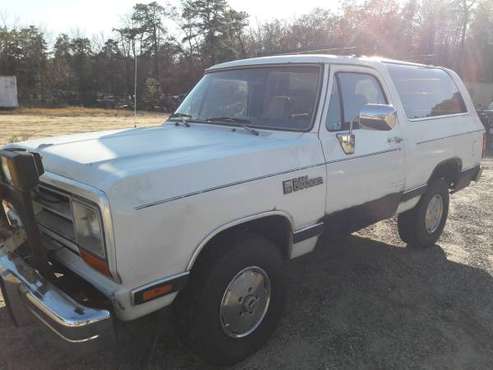 1990 Dodge RamCharger - cars & trucks - by dealer - vehicle... for sale in Pine Beach, NJ