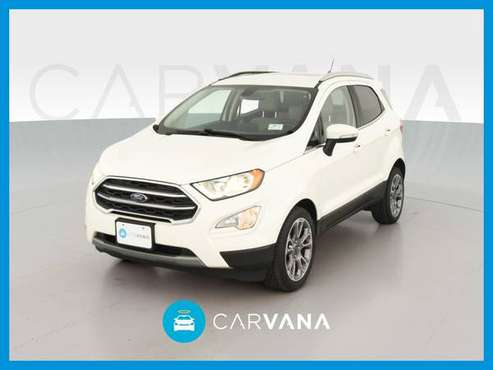 2018 Ford EcoSport Titanium Sport Utility 4D hatchback White for sale in Fort Collins, CO