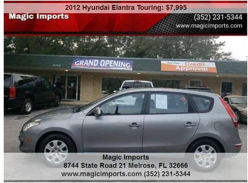 2012 Hyundai Elantra Touring 4dr Wgn Auto GLS - cars & trucks - by... for sale in Melrose, FL