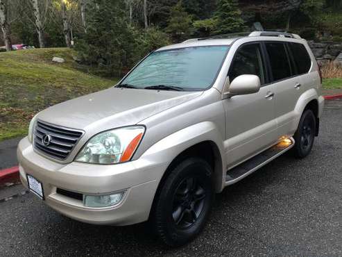 2008 Lexus GX470 4WD --Third Row, Clean title, Affordable Luxury== -... for sale in Kirkland, WA