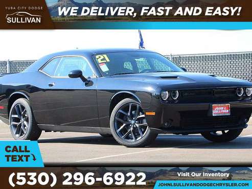 2021 Dodge Challenger SXT FOR ONLY 485/mo! - - by for sale in Yuba City, CA