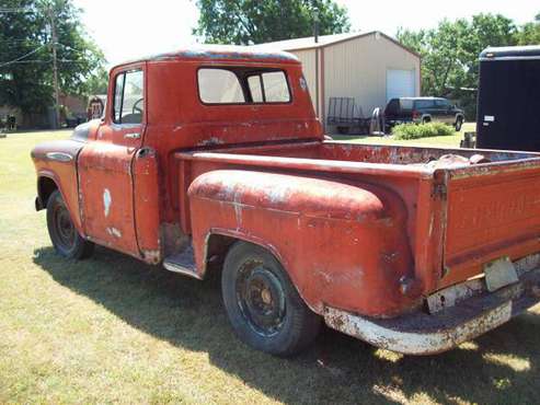 1956 Chevy Pickup - Project Updated - cars & trucks - by owner -... for sale in pratt, KS