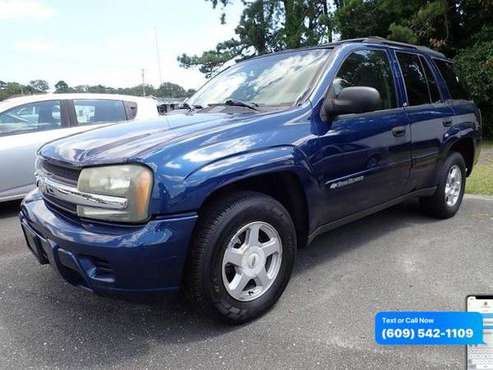 2002 Chevrolet Chevy TrailBlazer LS 4WD 4dr SUV - Call/Text for sale in Absecon, NJ