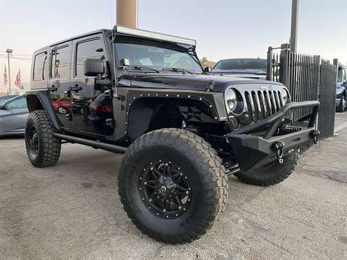 2008 JEEP WRANGLER 4X4, LIFTED, LOW MILES, W/ FOX SHOCKS .... ONLY... for sale in Redlands, CA