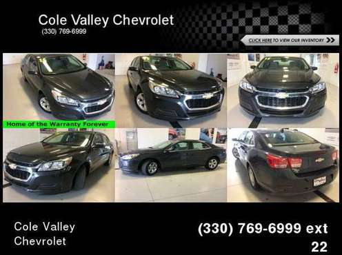 2015 Chevrolet Chevy Malibu LS - cars & trucks - by dealer - vehicle... for sale in Newton Falls, OH