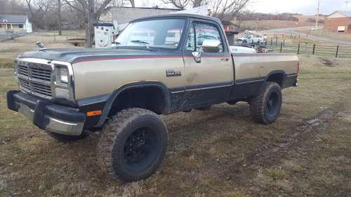 1991 dodge Cummins w250 for sale in Mammoth Spring, MO