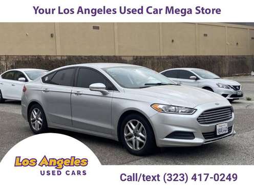 2016 Ford Fusion SE Great Internet Deals On All Inventory - cars & for sale in Cerritos, CA