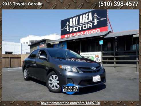 2013 Toyota Corolla L 4-Speed AT - cars & trucks - by dealer -... for sale in Hayward, CA