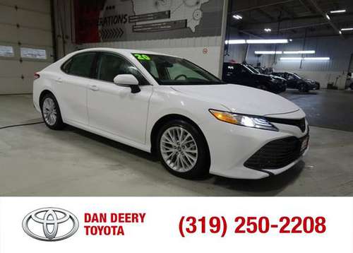 2020 Toyota Camry XLE Super White - cars & trucks - by dealer -... for sale in Cedar Falls, IA