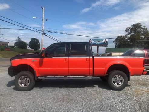 2004 Ford F-250 Harley Davidson 6.0 diesel 4x4 - cars & trucks - by... for sale in Johnson City, TN