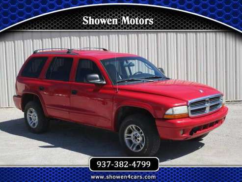 2003 Dodge Durango SLT 4WD - cars & trucks - by dealer - vehicle... for sale in Wilmington, OH