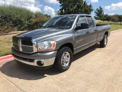 2006 DODGE RAM 2500 CREW CAB DIESEL LONG BED for sale in PLANO,TX, OK