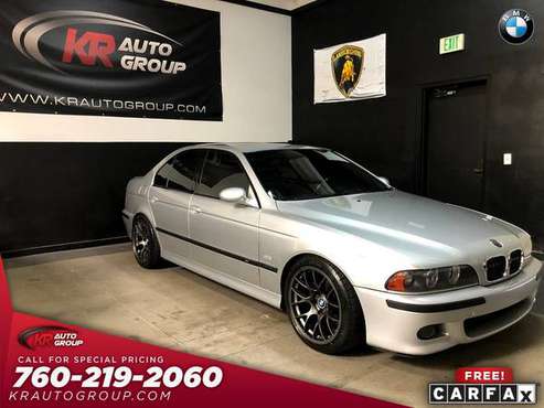 2000 BMW M5**6 SPD MANUAL**LIKE NEW**LOW MILES**MUST SEE. - cars &... for sale in Palm Desert , CA
