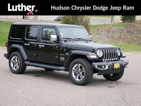 2020 Jeep Wrangler Unlimited Sahara - - by dealer for sale in Hudson, MN