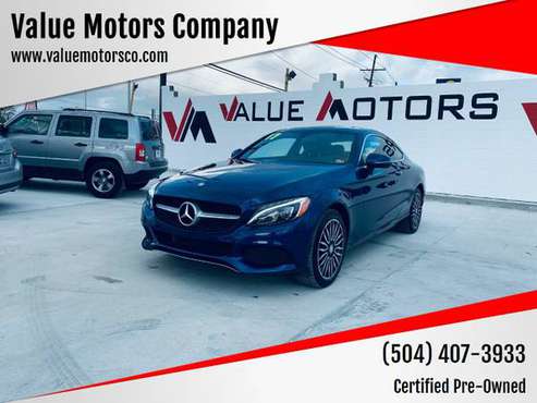 2017 MERCEDES BENZ C-CLASS COUPE 4-MATIC - - by dealer for sale in Marrero, LA