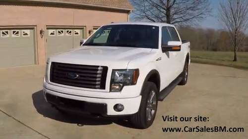 2012 White Ford F150 Supercrew Cab for sale in North Branch, MN