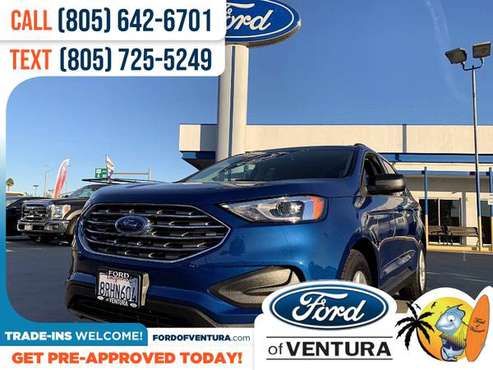 451/mo - 2020 Ford Edge SE - - by dealer - vehicle for sale in Ventura, CA
