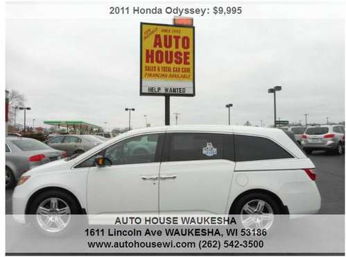 2011 Honda Odyssey Touring Navigation, dvd, moonroof, rear camera -... for sale in Waukesha, WI