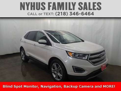 2018 Ford Edge Titanium - cars & trucks - by dealer - vehicle... for sale in Perham, MN
