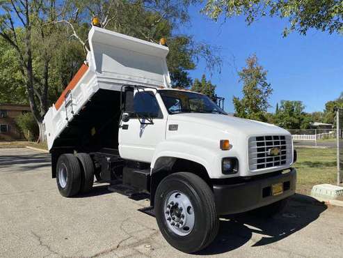 2001 Chevrolet Chevy C7500 GAS Gravel Dump Truck -WE FINANCE AND... for sale in Los Angeles, CA