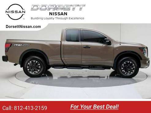 2020 Nissan Titan pickup Baja Storm - cars & trucks - by dealer -... for sale in Terre Haute, IN