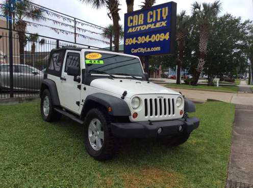 4WD! 2007 Jeep Wrangler X - - by dealer - vehicle for sale in Metairie, LA