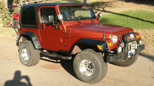 2001 Jeep Wrangler Sport 4.0L, 88,315. miles, Hard top, for sale in El Cajon, CA