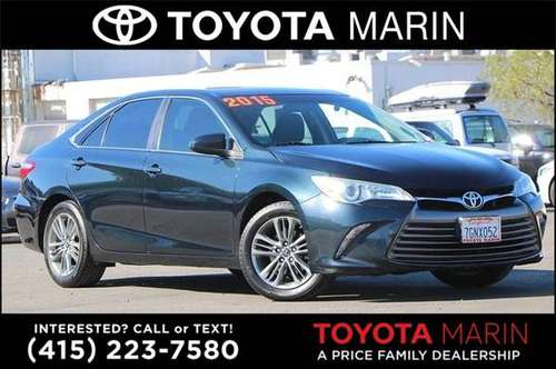 2015 Toyota Camry LE Sedan Camry Toyota - cars & trucks - by dealer... for sale in San Rafael, CA