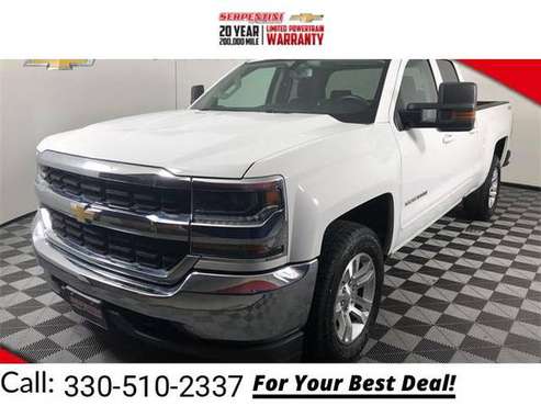 2018 Chevy Chevrolet Silverado 1500 LT pickup Summit White - cars &... for sale in Tallmadge, OH