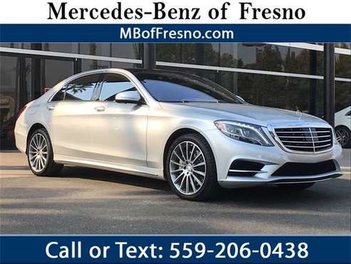 2016 Mercedes-Benz S-Class S 550 - cars & trucks - by dealer -... for sale in Fresno, CA