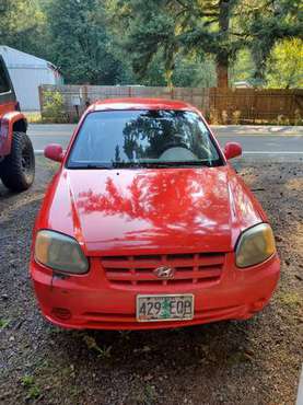 2004 Hyundai Accent - cars & trucks - by owner - vehicle automotive... for sale in Crawfordsville, OR