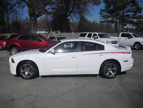 2012 DODGE CHARGER "REAL NICE CAR"w/ RED LEATHER INTERIOR - cars &... for sale in Paragould, AR
