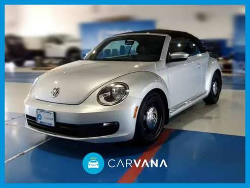 2014 VW Volkswagen Beetle 1 8T Convertible 2D Convertible Silver for sale in Farmington, MI