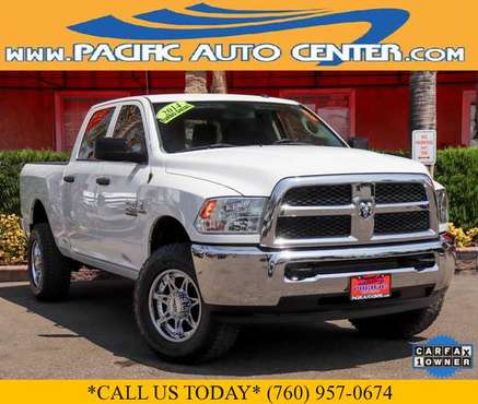 2014 Ram 2500 Tradesman Crew Cab Short Bed Diesel 4WD 35826 - cars for sale in Fontana, CA