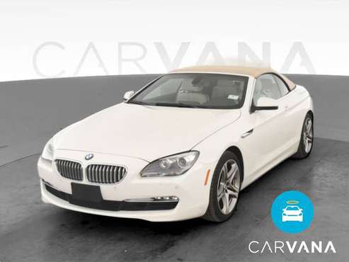 2012 BMW 6 Series 650i Convertible 2D Convertible White - FINANCE -... for sale in South El Monte, CA