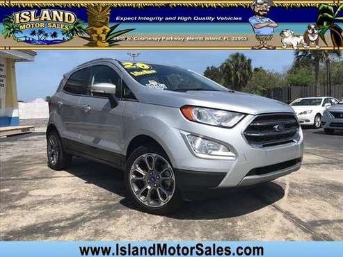 2020 Ford EcoSport Titanium - - by dealer - vehicle for sale in Merritt Island, FL